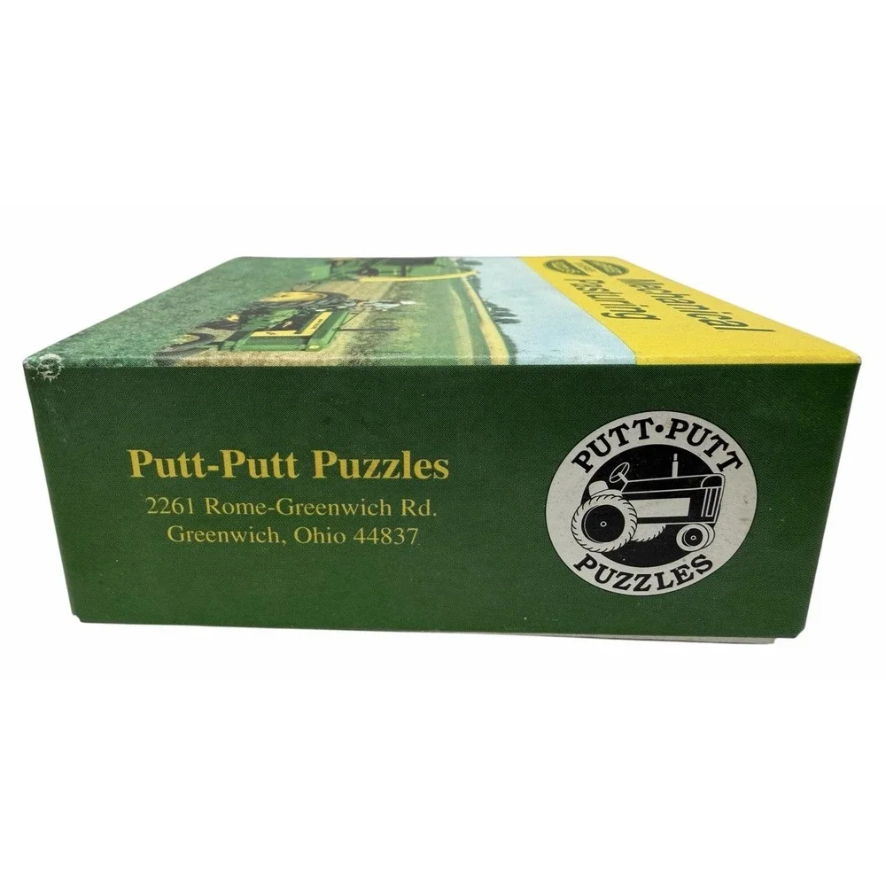 John Deere Vintage Jigsaw Puzzle Lot 3 Putt-Putt Automatic Baling Industrial